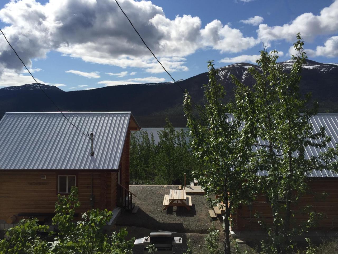 Cabins Over Crag Lake Carcross Exterior foto