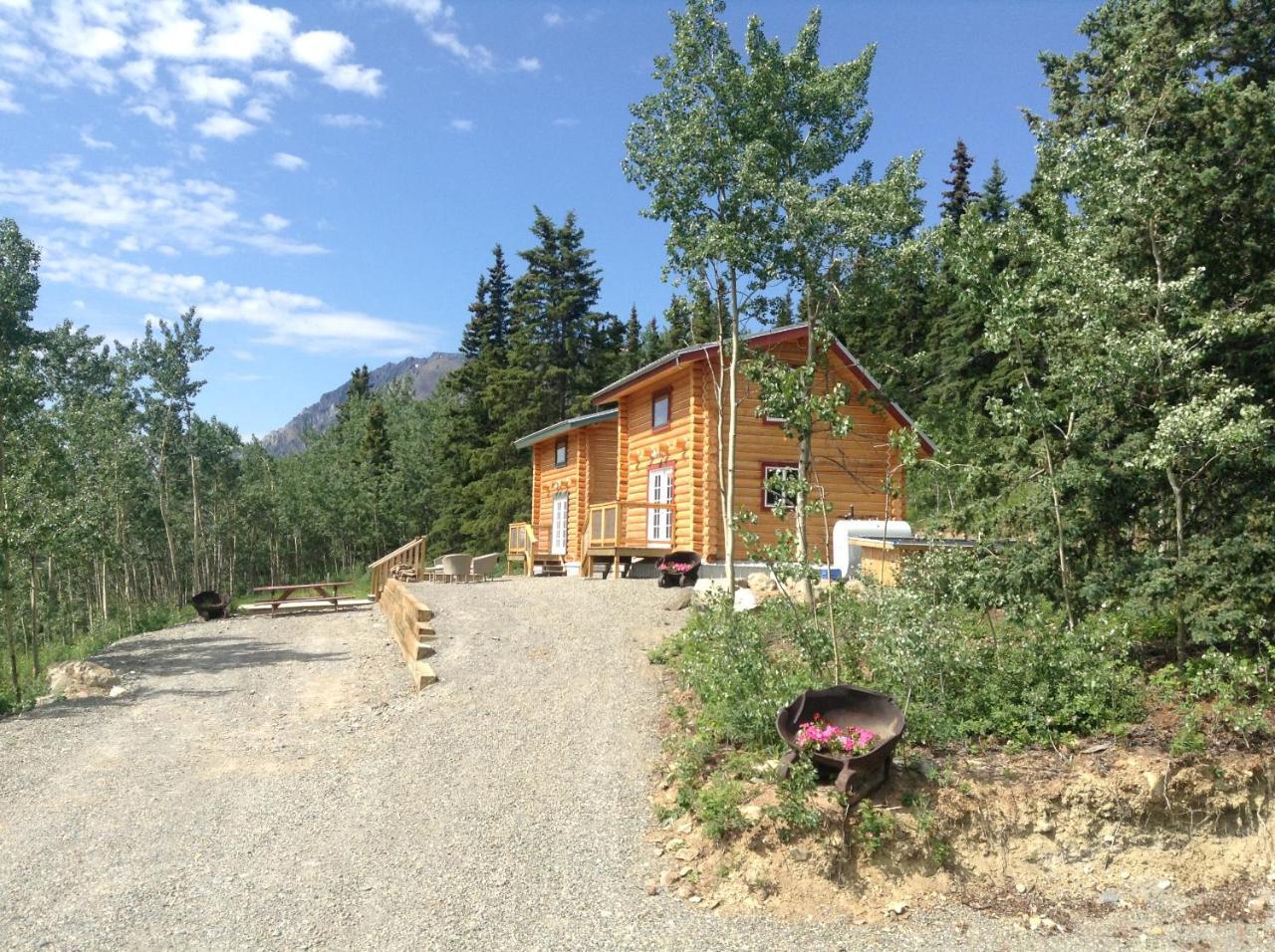 Cabins Over Crag Lake Carcross Exterior foto